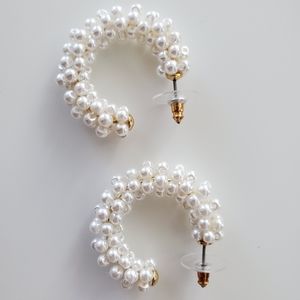 Baublebar Pacific Pearl Hoop Earrings